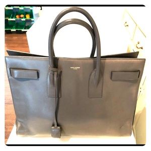 YSL Saint Laurent Large Structured Sac De Jour